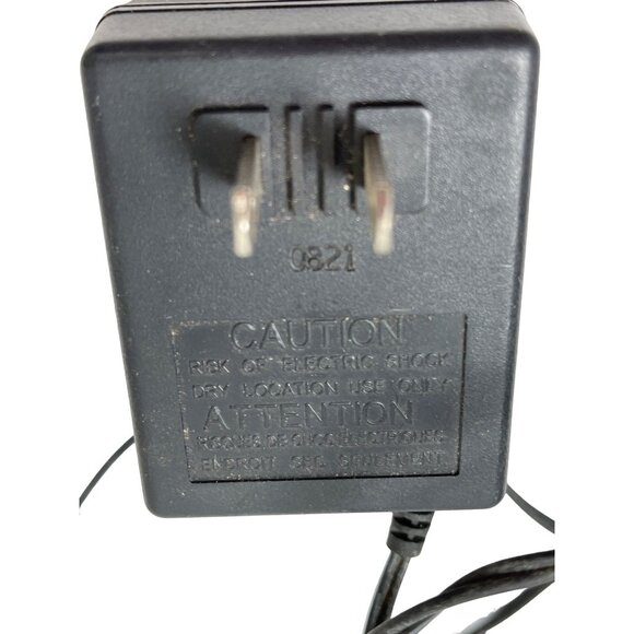 J.S.Y. AC Power Adapter 9V 600mA Plug-In Class 2 Power Supply Black - Picture 5 of 6